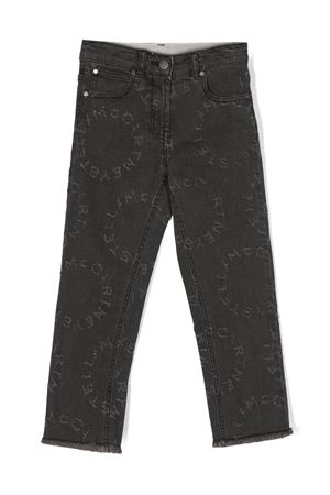 jeans in cotone nero STELLA McCARTNEY KIDS | TT6D40Z0153930